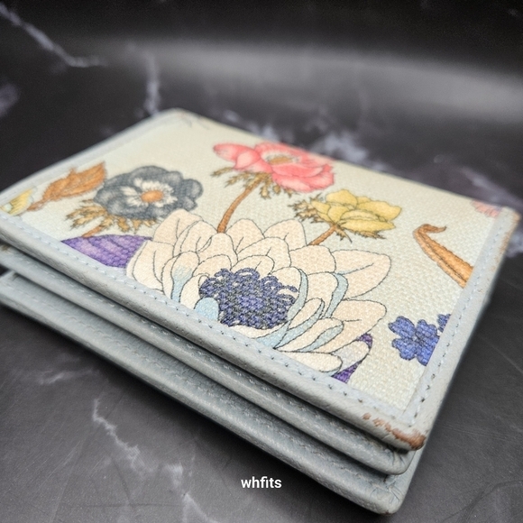 Gucci Flora GG Marmont Leather Wallet - Picture 6 of 10